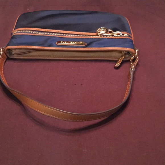 Michael Kors Blue Nylon Wristlet - Picture 4 of 8
